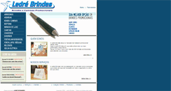 Desktop Screenshot of ledrebrindes.com.br